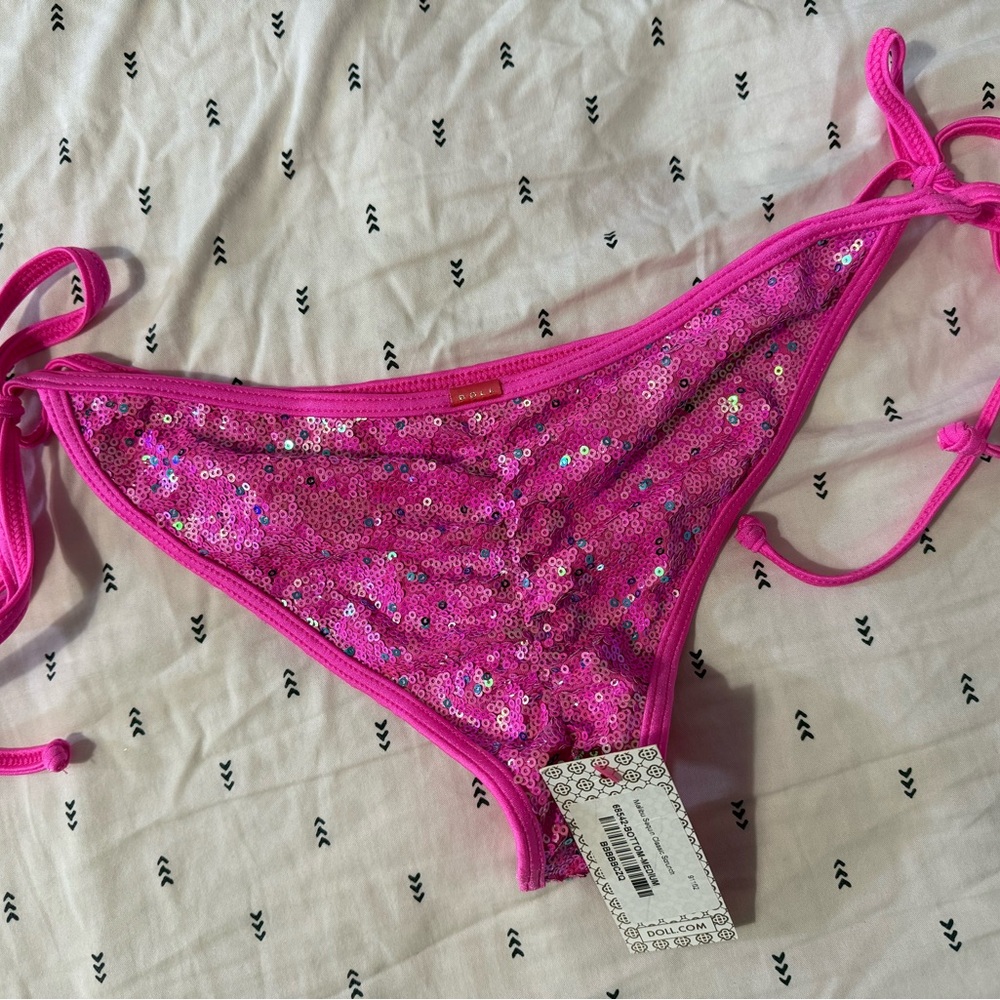 💕DOLL Malibu Sequin Classic Crunch💕 - Picture 3 of 7